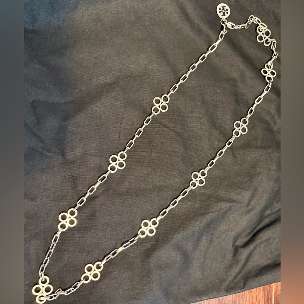 Tory Burch Silver Necklace